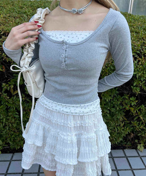 グレー モデル：160㎝ F着用