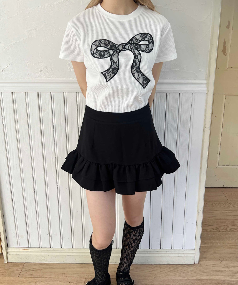 ホワイト モデル：160㎝ F着用