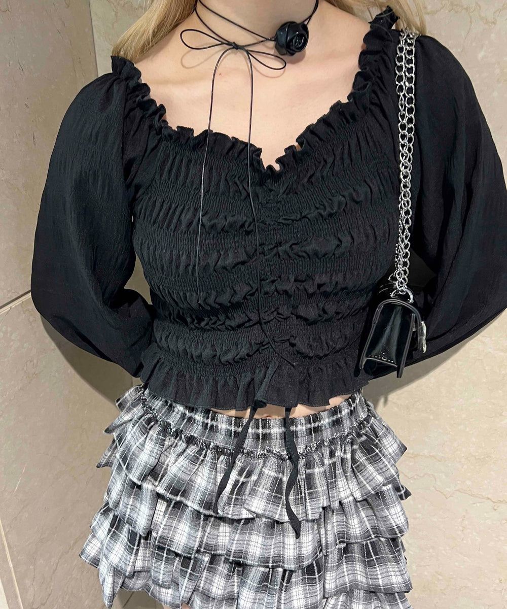 ブラック モデル：160㎝ F着用