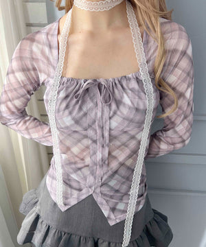 ピンク モデル：160㎝ F着用