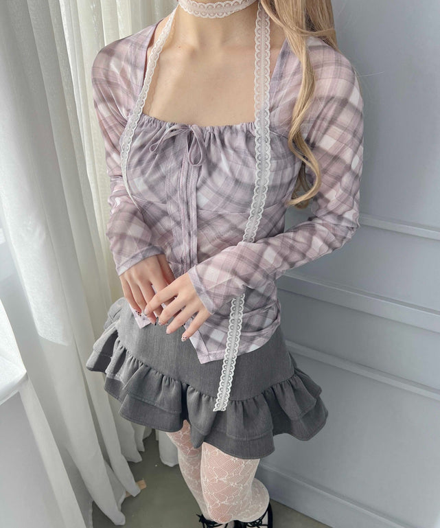 ピンク モデル：160㎝ F着用