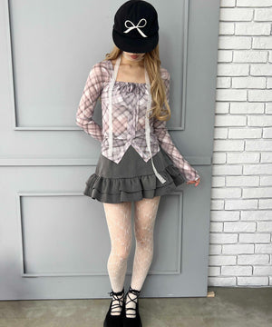 ピンク モデル：160㎝ F着用