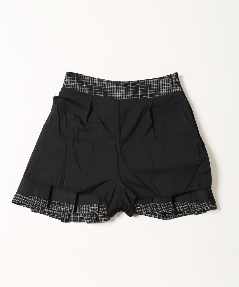 レースポイントツイードスカート