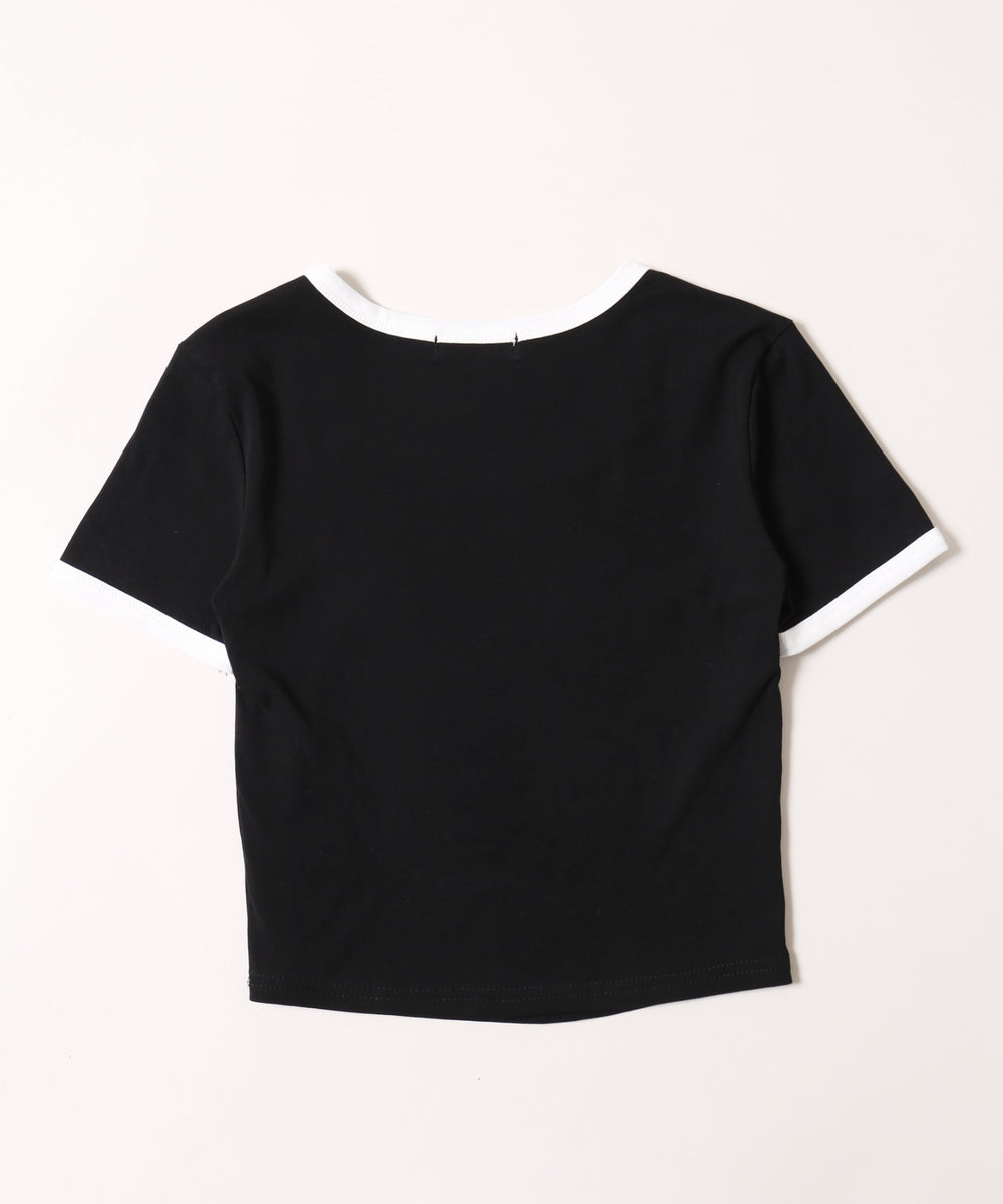 コンパクトリンガーTシャツ