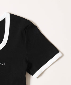 コンパクトリンガーTシャツ