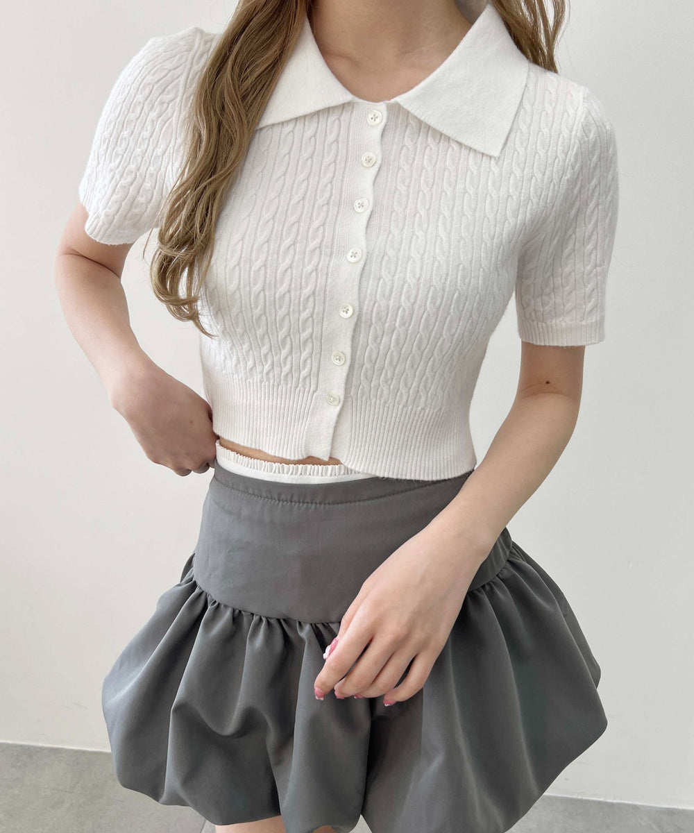 ホワイト モデル：160㎝ F着用