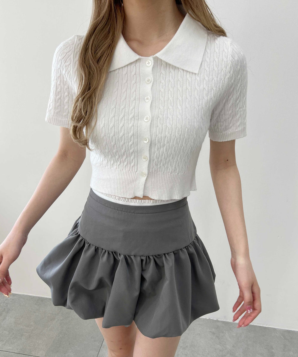 ホワイト モデル：160㎝ F着用