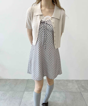 ホワイトアイボリー モデル：160㎝ F着用