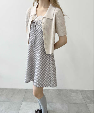 ホワイトアイボリー モデル：160㎝ F着用