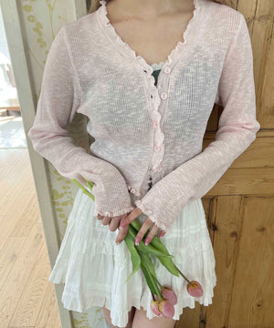 ピンク モデル：160㎝ F着用