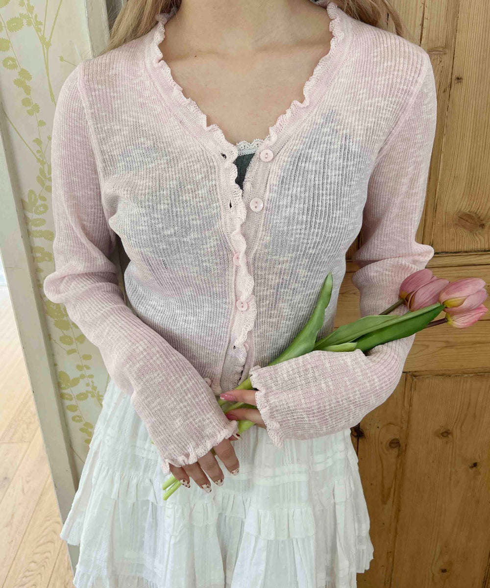 ピンク モデル：160㎝ F着用