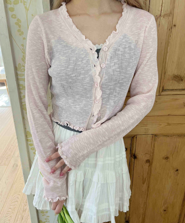 ピンク モデル：160㎝ F着用