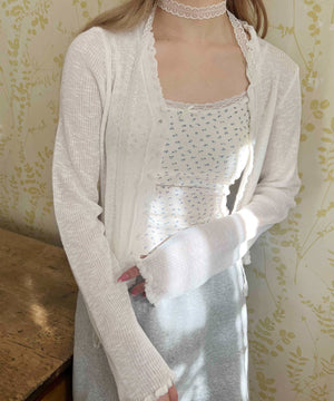 ホワイト モデル：160㎝ F着用