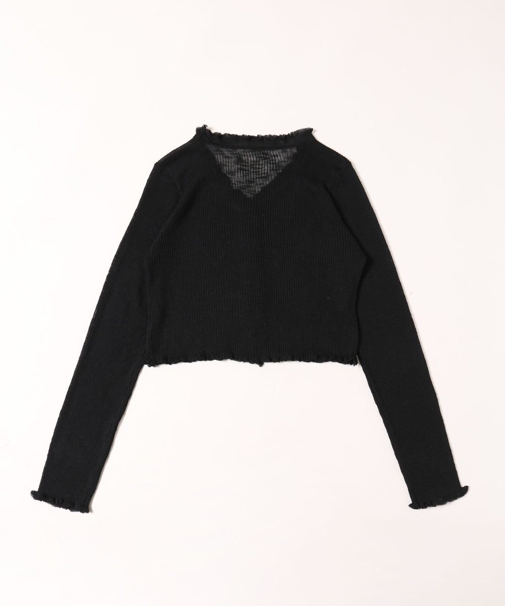 シアーカーディガン