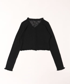 シアーカーディガン