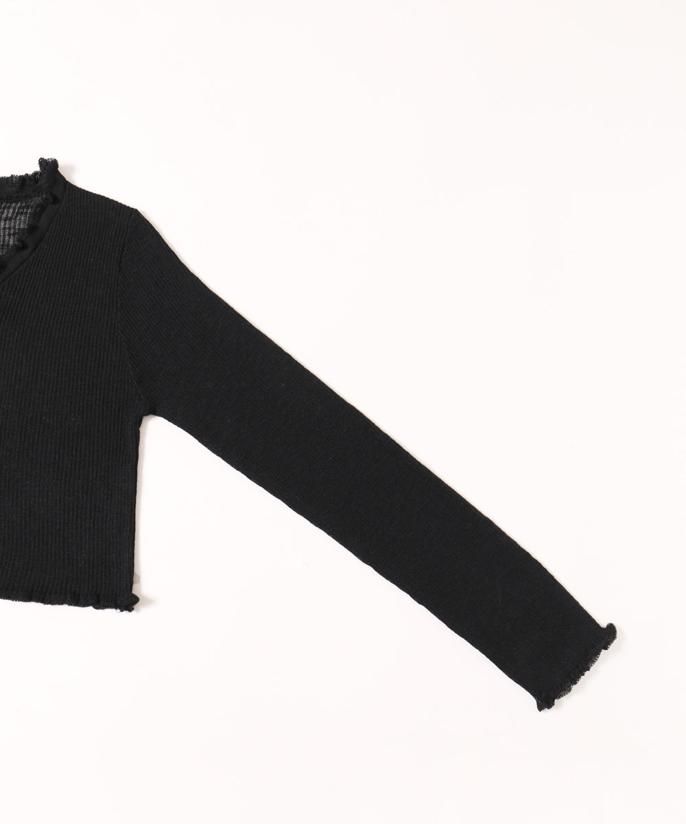 シアーカーディガン