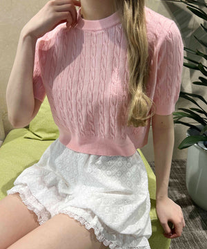 ピンク モデル：160㎝ F着用