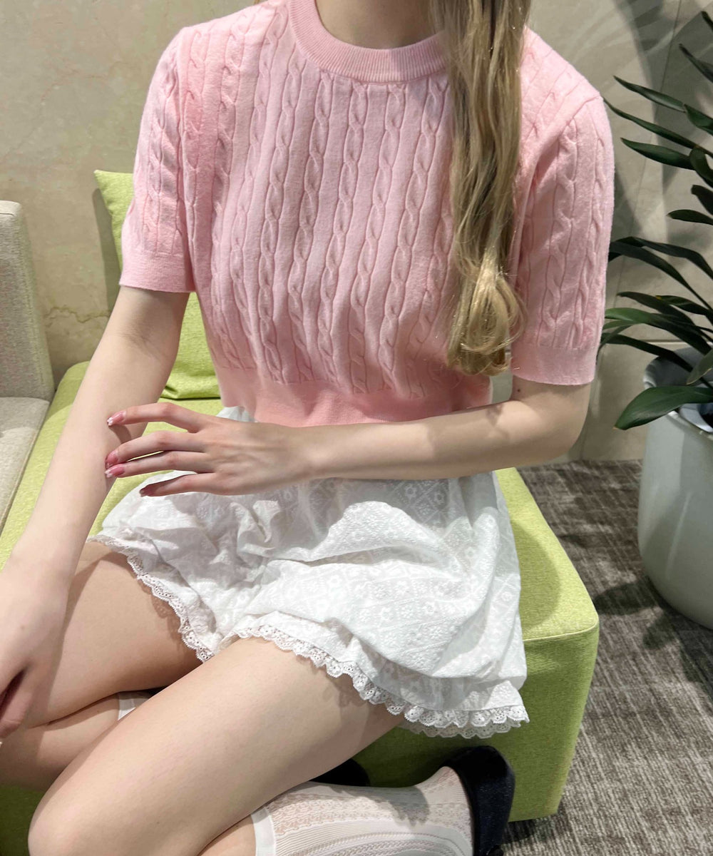 ピンク モデル：160㎝ F着用