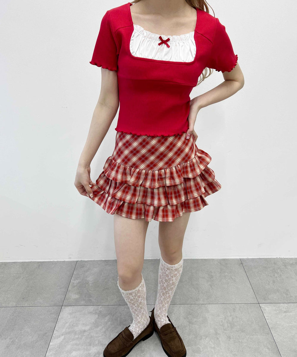 レッド モデル：160㎝ F着用