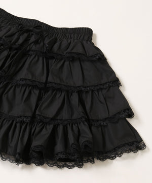 ボリュームフリルミニスカート