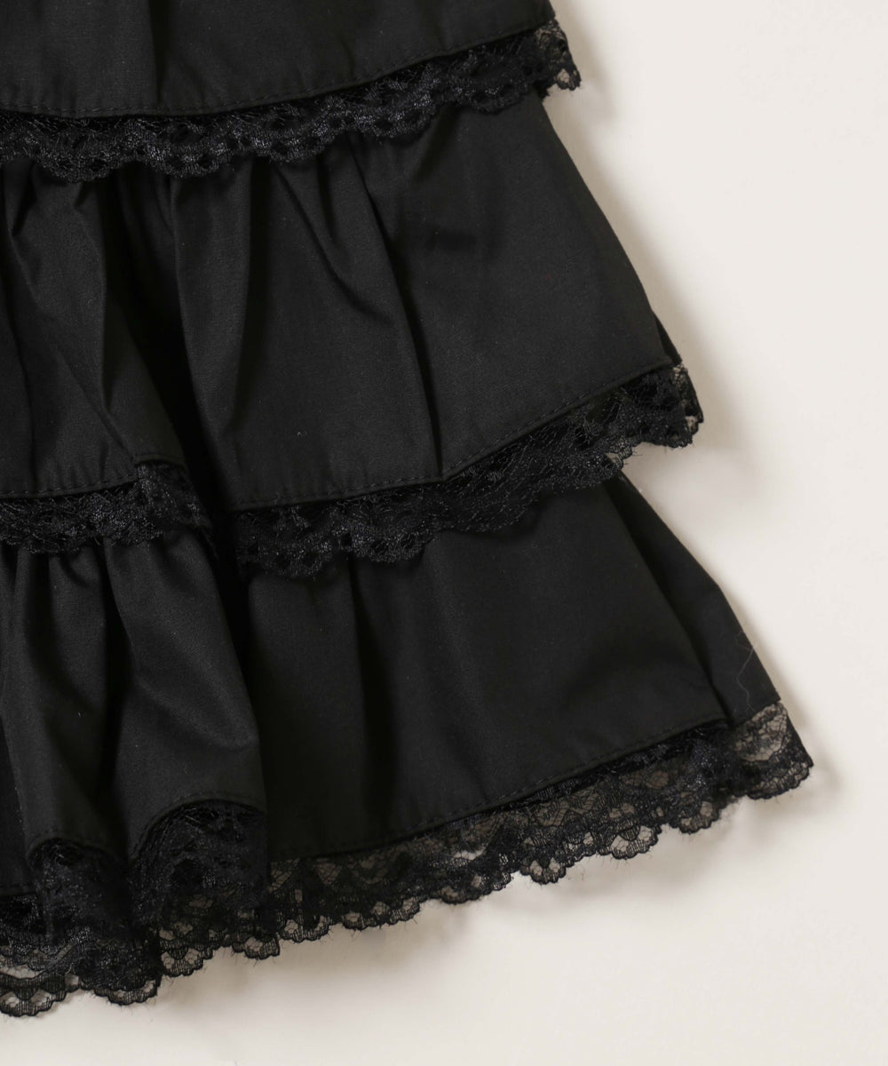 ボリュームフリルミニスカート