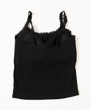 レースパイピングキャミ