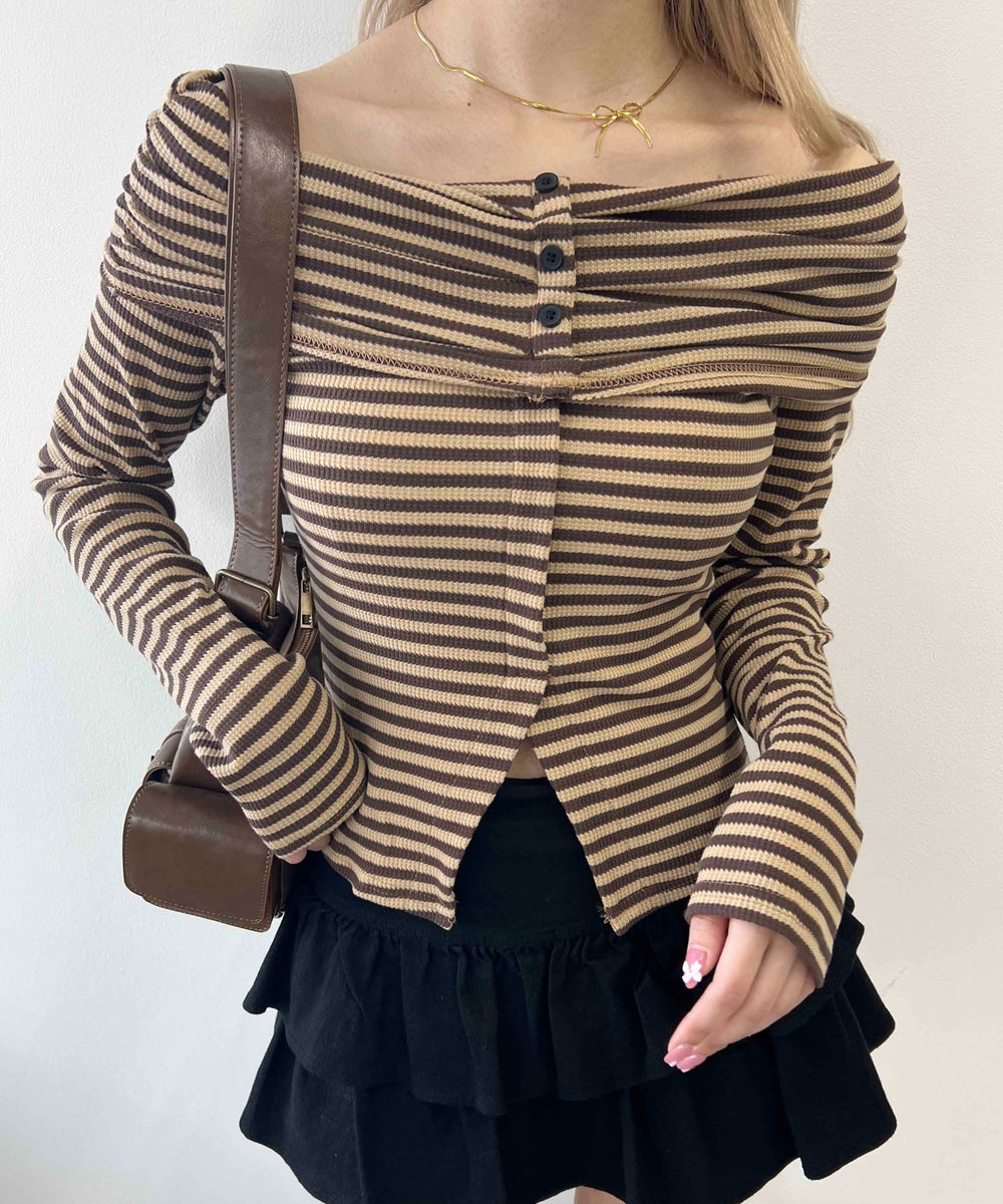 ブラウンモデル：160㎝ F着用