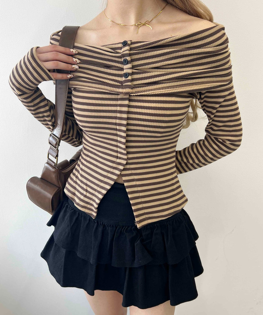 ブラウンモデル：160㎝ F着用