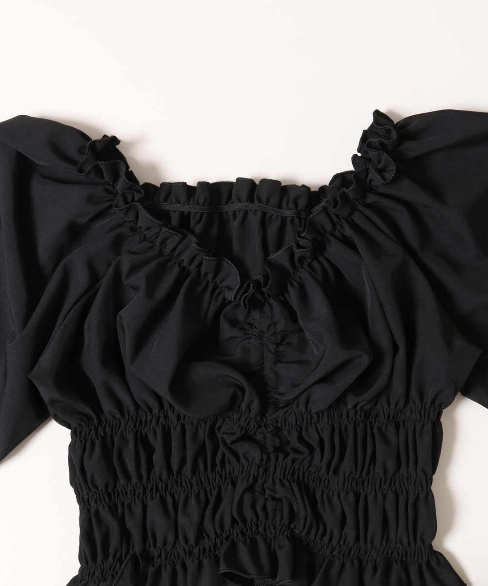 2WAYドロストデザインブラウス