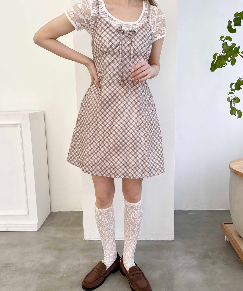 ブラウン モデル：160㎝ F着用