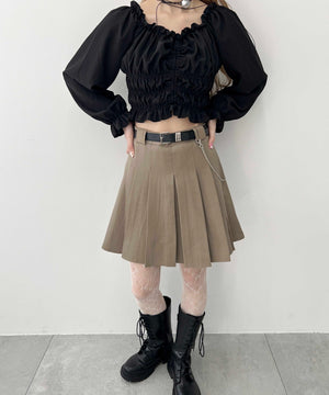 ベージュ モデル：160㎝ F着用