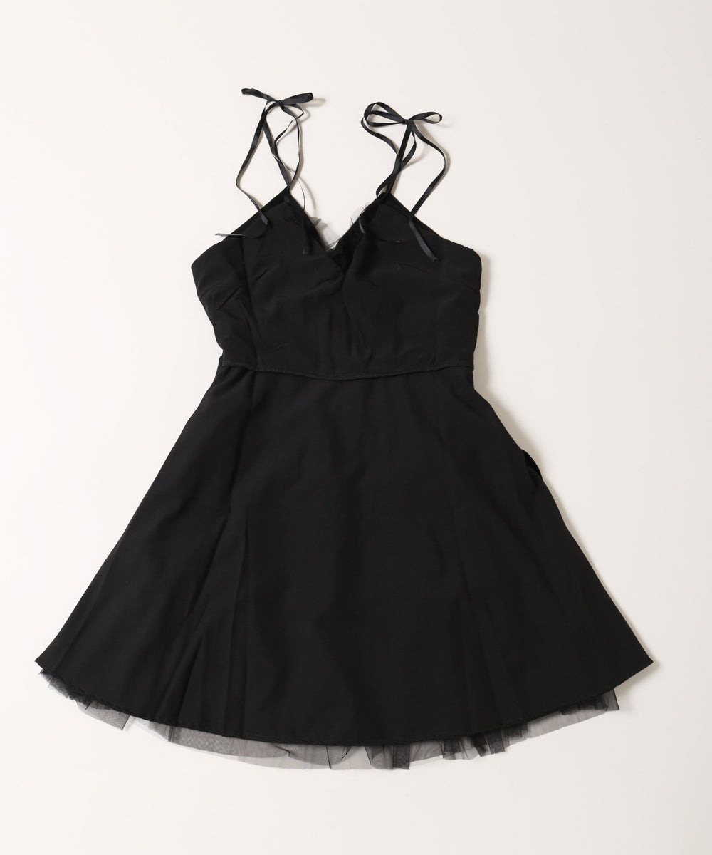 ボリュームチュールキャミワンピース