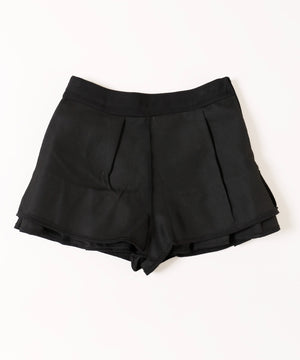 2段ミニフリルミニスカート