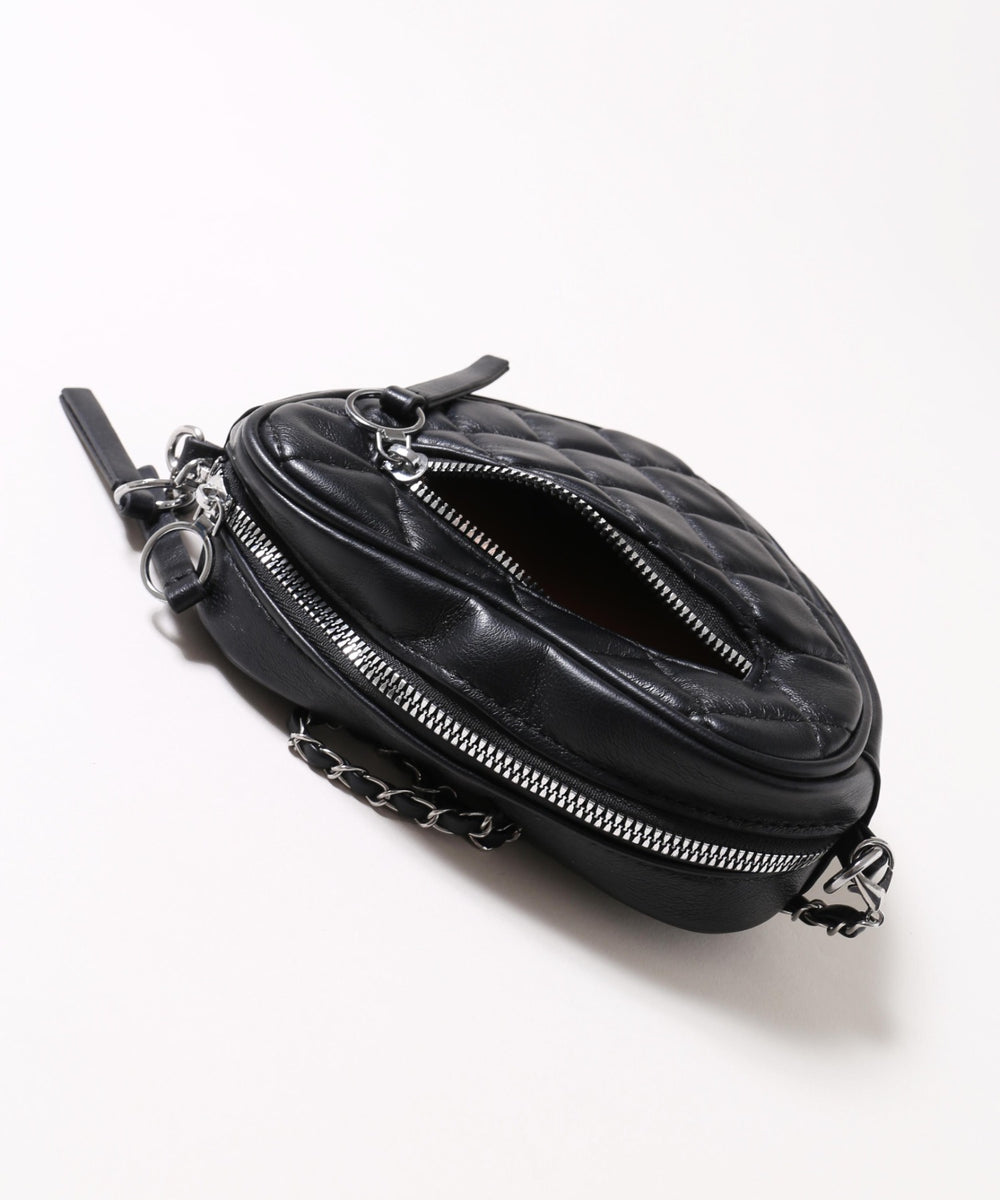 ハートキルトショルダーバッグ