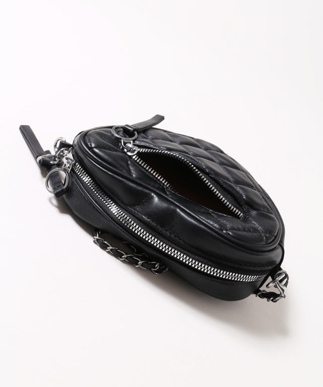 ハートキルトショルダーバッグ