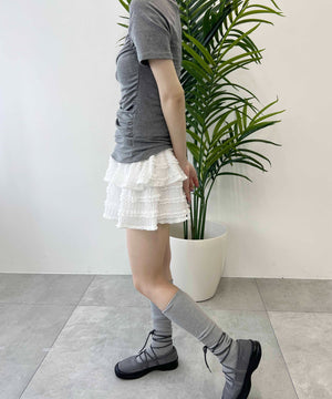 ホワイト モデル：160㎝ F着用