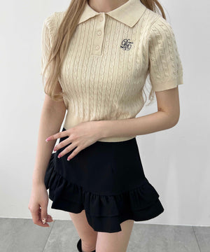 ホワイトアイボリー モデル：160㎝ F着用