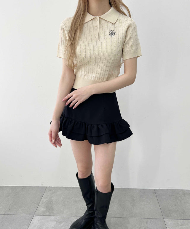 ホワイトアイボリー モデル：160㎝ F着用