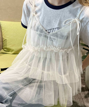 ホワイトアイボリー モデル：160㎝ F着用