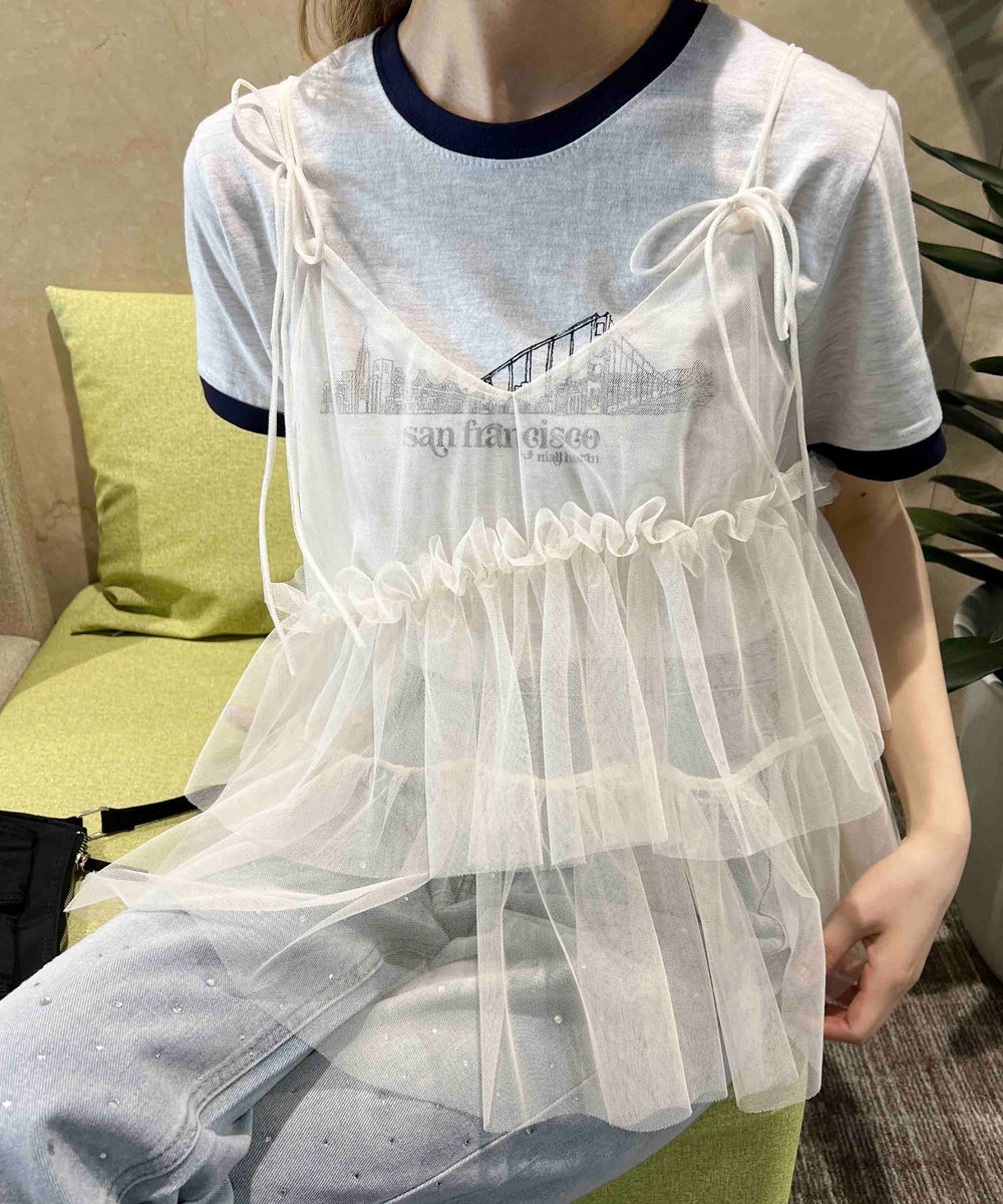 ホワイトアイボリー モデル：160㎝ F着用