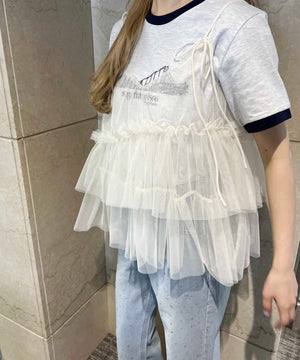 ホワイトアイボリー モデル：160㎝ F着用