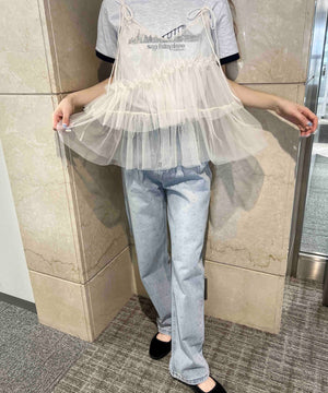 ホワイトアイボリー モデル：160㎝ F着用