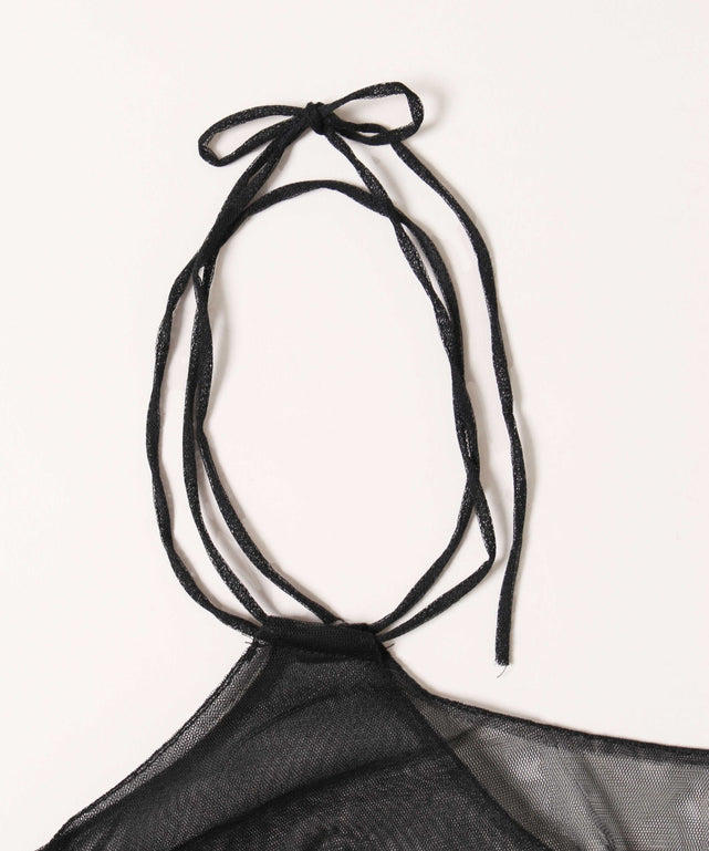 チュールフリルキャミソール