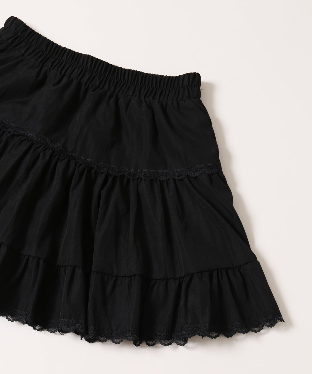 プチレースミニスカート