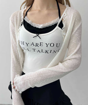 ホワイト モデル：160㎝ F着用