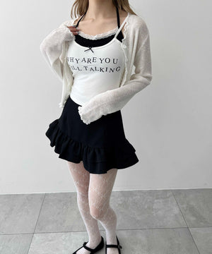 ホワイト モデル：160㎝ F着用