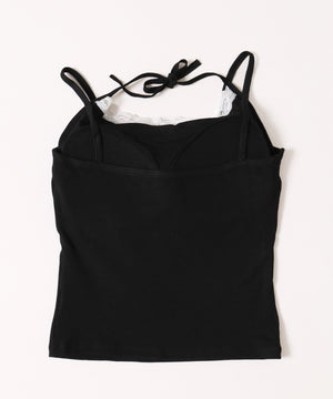 メッセージロゴレイヤードキャミソール