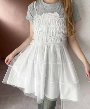 ホワイト モデル：160㎝ F着用