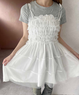 ホワイト モデル：160㎝ F着用