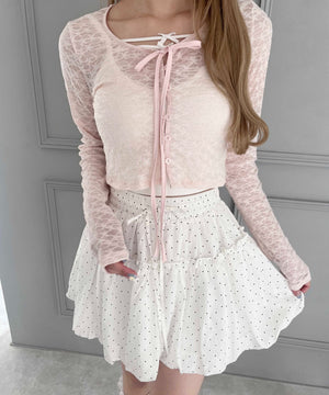 ホワイト モデル：160㎝ F着用